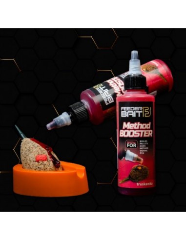 Aditiv Lichid Feeder Bait Method Booster, Capsuni, 100ml