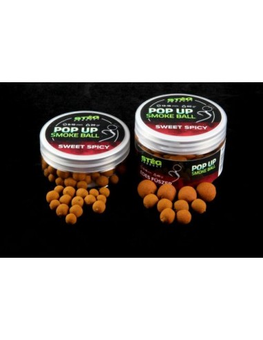 Pop-up Steg Smoke Ball, Sweet Spicy, 8-10mm, 20gr