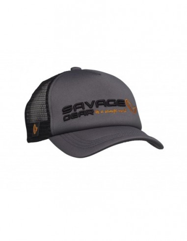 Sapca Savage Gear Classic Trucker One Size, Culoare Sedona Grey