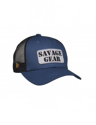 Sapca Savage Gear Logo Badge One Size, Culoare Teal Blue