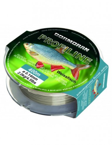 Fir Monofilament Cormoran Profiline Roach, 0.14mm, 2.20kg, 400m