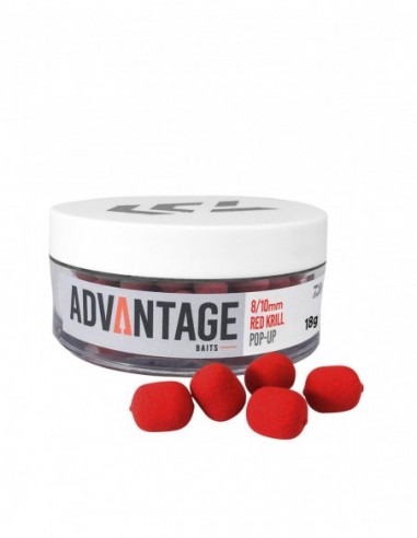 Pop Up Daiwa Advantage, Red Krill, 6/8mm, 18gr