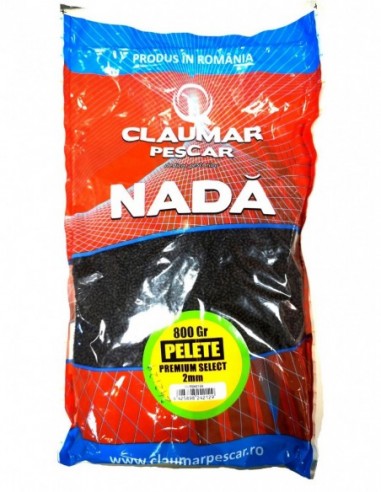 Pelete Claumar, Premium Select, 2mm, 800gr