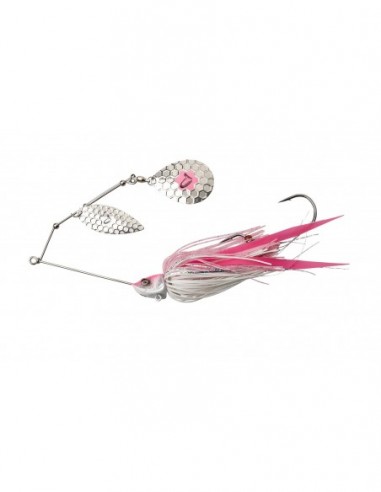 Spinnerbait Savage Gear Da Bush Sinking, Pink Silver, 14cm, 21gr