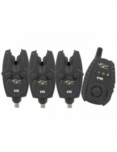 Set Avertizori Radio Carp Spirit VTE 3+1