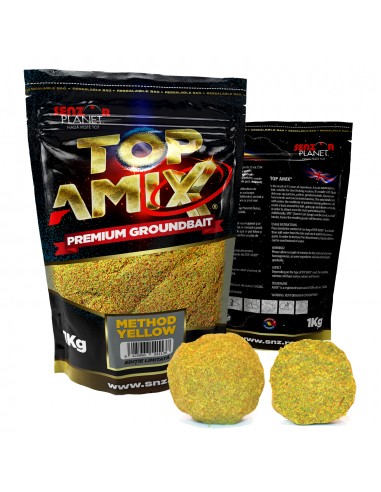 Groundbait Senzor Planet Top Amix, Method Yellow Editie Limitata, 1kg