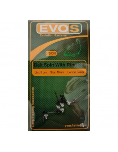 Spin de Momeala Evos Bait Spin Ring Kit, 6buc/plic