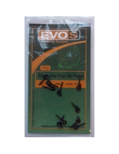 Surub Filetat cu Anou Oval Evos pentru Pop Up, 10mm, 10buc/plic