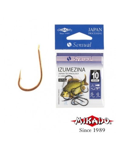 Carlige Mikado Sensual Izumezina Gold, 10buc/plic