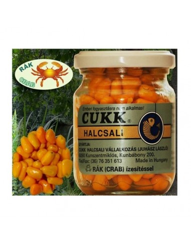 Porumb Cukk Fara Zeama, Crab, Culoare Portocaliu, 125gr