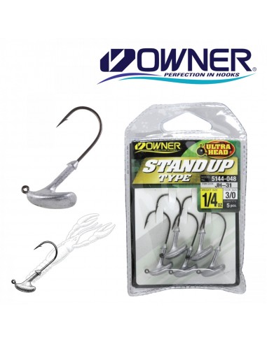 Jig Lestat Owner JH-31 Stand Up Type, Nr.2/0, 1/8Oz