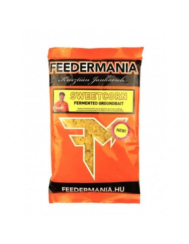 Groundbait Feedermania Fermented, Sweetcorn, 900gr