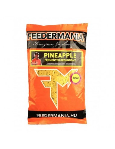 Groundbait Feedermania Fermented, Pineapple, 900gr