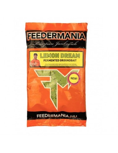 Groundbait Feedermania Fermented, Lemon Dream, 900g