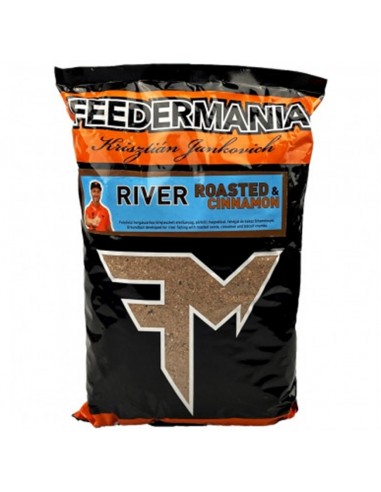 Groundbait Feedermania River, Roasted & Cinnamon, 2.5kg