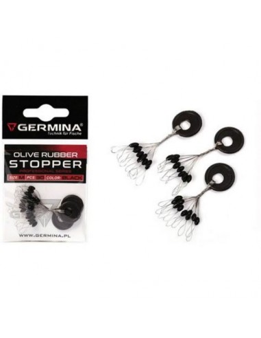 Stopper Germina Olive Rubber, Marime L, 30buc/plic