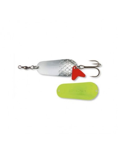 Lingura oscilanta Cormoran Cora Z, Culoare Silver Chartreuse, 5.8cm, 22g