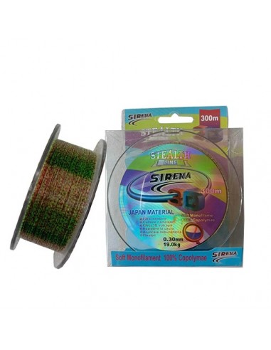 Fir Monofilament Sirena Stealth 3D, 300m