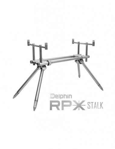 Rod Pod Aluminiu Delphin RPX Stalk Silver, 2 Posturi