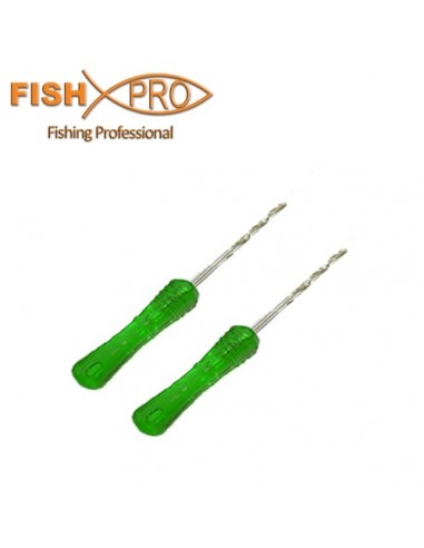 Burghiu Fish Pro Green Glass, 7cm, 2buc/plic