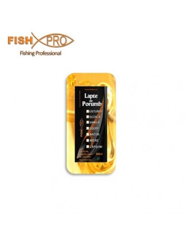 Lapte De Porumb Fish Pro, Capsuni Rosu, 500ml