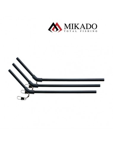 Tub Mikado Antitangle, Negru, 10cm, 3buc/plic