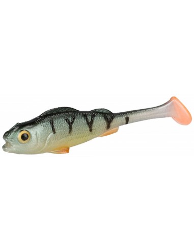 Shad Mikado Real Fish, Culoare Perch, 6.5cm, 6buc/plic