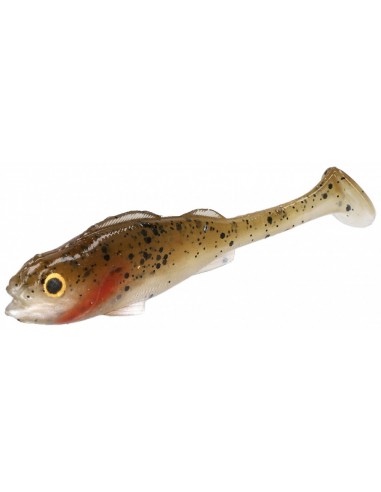 Shad Mikado Real Fish, Culoare Ruffe, 6.5cm, 6buc/plic