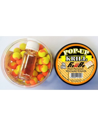 Pop Up Fish Pro Duo, Krill, 12mm, 20gr