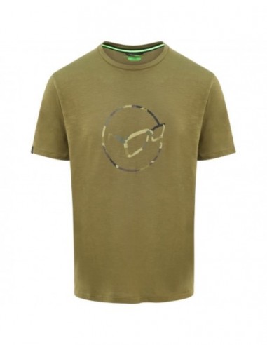 Tricou Korda Le Distressed Logo Tee, Olive