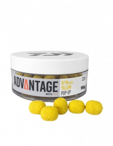 Pop Up Daiwa Advantage, Yellow, 6/8mm, 18gr