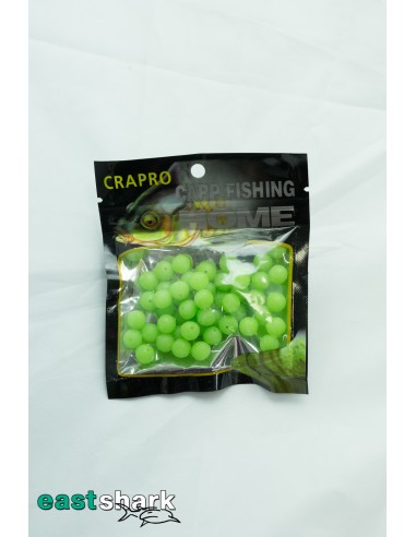 Bile Pop Up East Shark Din Plastic, Verde, 8mm, 40buc/plic