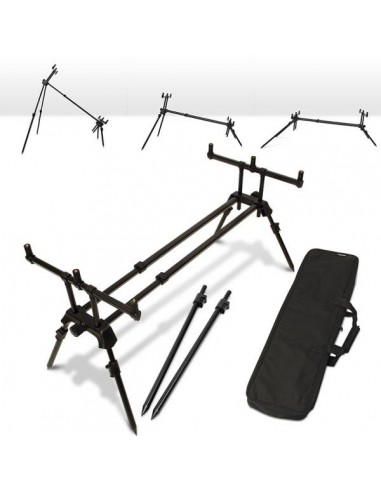 Rod Pod NGT Dual Line Plus, 3 Posturi