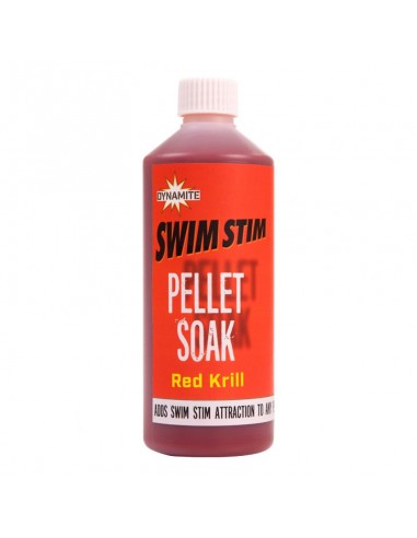 Lichid Atractant Dynamite Baits Swim Stim Pellet Soak, Red Krill, 500ml