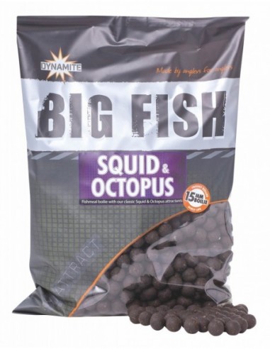 Boilies Dynamite Baits Squid & Octopus, 15mm, 5kg