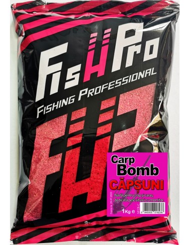 Nada Fish Pro Carp Bomb, Capsuni, 1kg