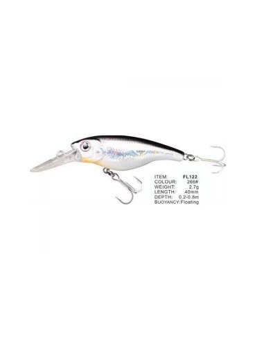 Vobler FL FL122 Floating, Culoare 266, 4cm, 2.7g