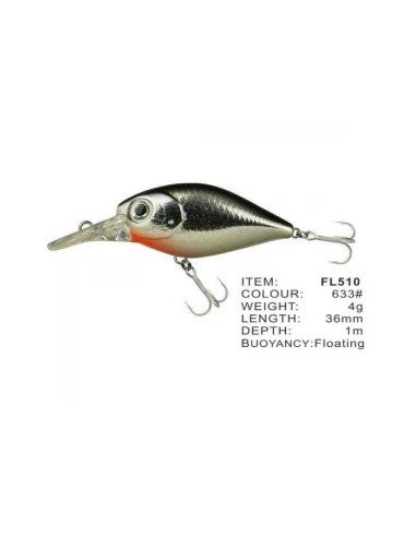 Vobler FL FL510 Floating, Culoare 633, 3.5cm, 4g