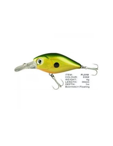 Vobler FL FL510 Floating, Culoare 638, 3.5cm, 4g