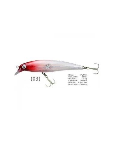 Vobler FL FL115 Floating, Culoare 251, 10cm, 15g