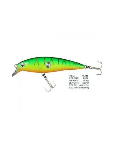 Vobler FL FL115 Floating, Culoare 606, 10cm, 15g