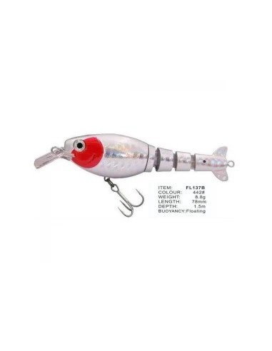 Vobler FL FL137B Floating, Culoare 442, 7.8cm, 8.7g