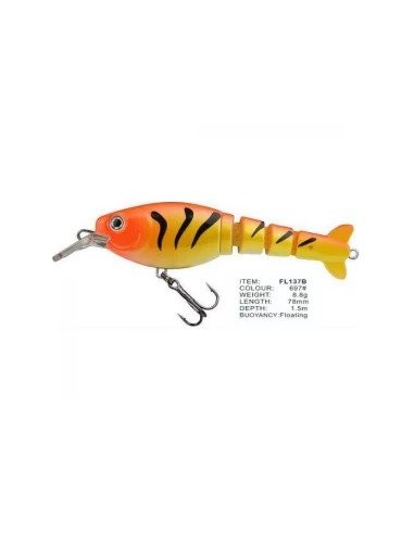 Vobler FL FL137B Floating, Culoare 697, 7.8cm, 8.7g