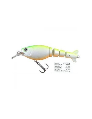 Vobler FL FL137B Floating, Culoare 282, 7.8cm, 8.7g