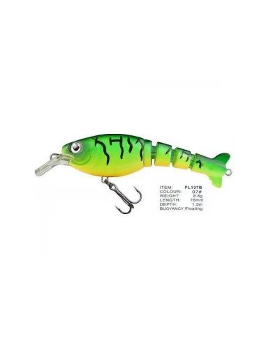 Vobler FL FL137B Floating, Culoare 07, 7.8cm, 8.7g