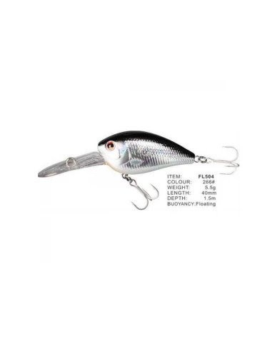 Vobler FL FL504 Floating, Culoare 266, 4cm, 5.5g