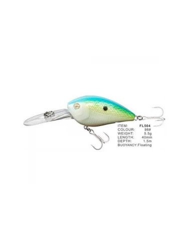 Vobler FL FL504 Floating, Culoare 98, 4cm, 5.5g