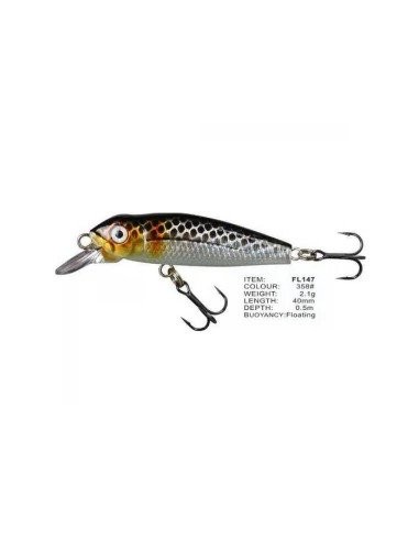 Vobler FL FL147 Floating, Culoare 358, 4cm, 2g