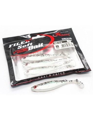 Shad Filfishing Filex Neox, Culoare 03, 10cm, 4buc/plic