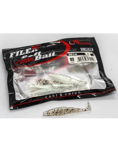 Shad Filfishing Filex Zico, Culoare 03, 8cm, 5buc/plic